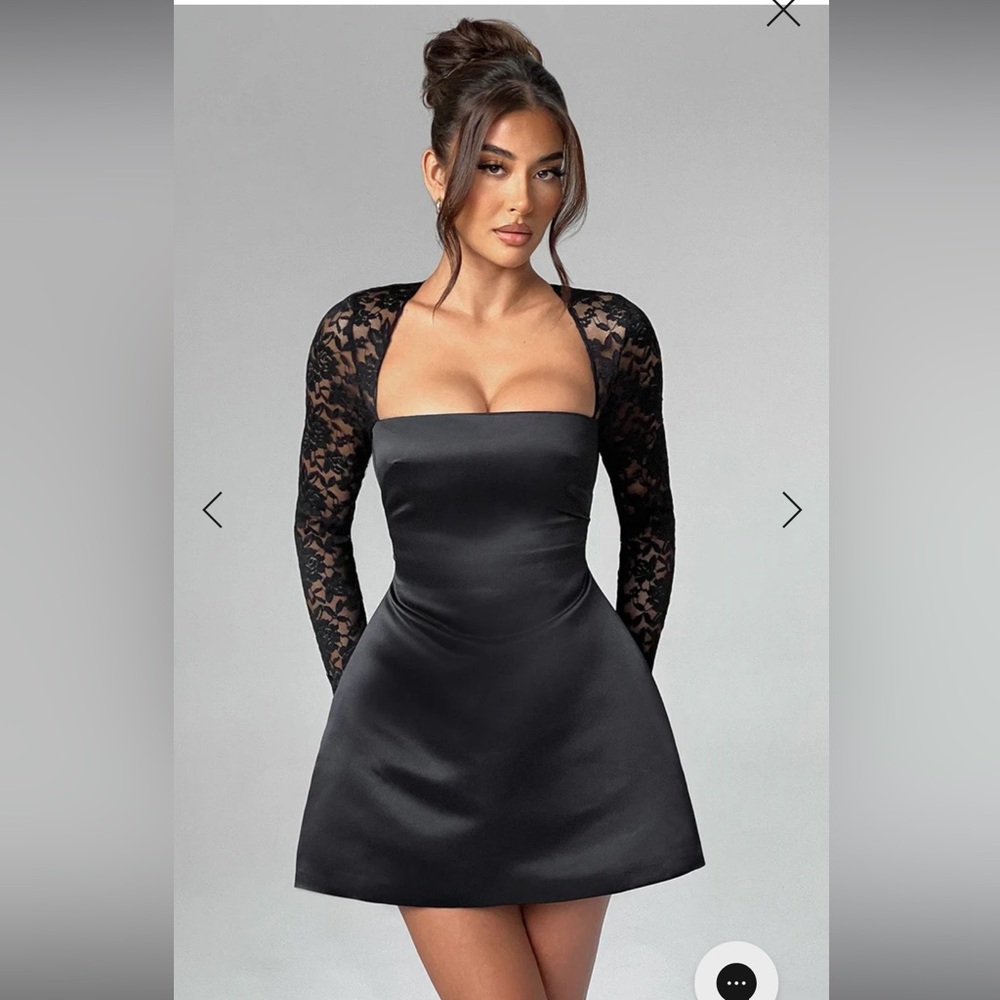 Babyboo Fashion- Sadie Mini dress in black